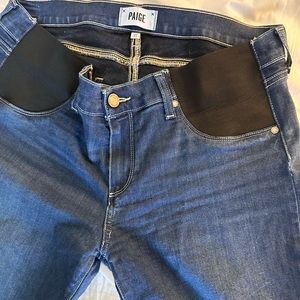 Paige size 31 panel maternity jeans